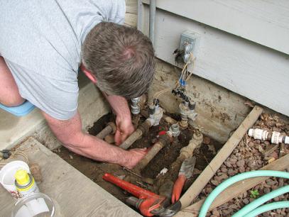 Gilroy irrigation contractor repairs sprinkler valves